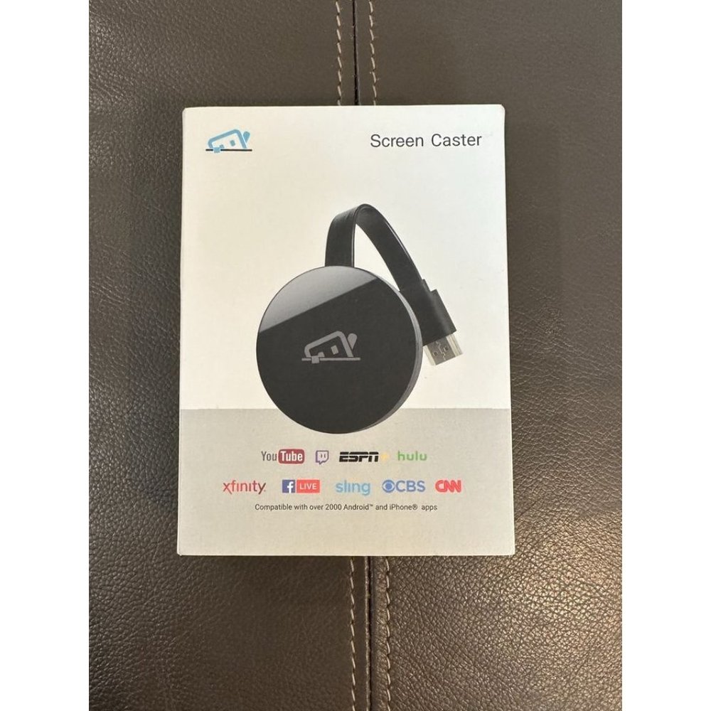 TV Buddy Screen Caster 1080P Streaming Device Stream to TV from Phone, Computer